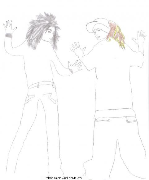 desene cu billuk - e si tom prin desen, nu se pune, nu?app e facut - Bill Kaulitz
